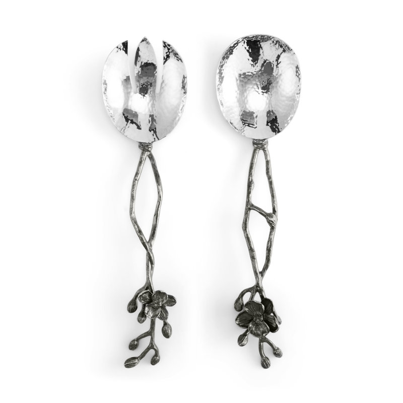 Black Orchid 2 Piece Serving Set