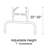 96'' Rectangular Adjustable Folding Table