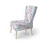 Chaise d'appoint Patchwork For Kids - Fauteuil en velours rose pastel mosaïque-1848362121