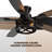 52 Inch Flush Mount Ceiling Fans With Lights And Remote Control Low Profile Farmhouse Ceiling Fan Black&Gold-315228310-314966849