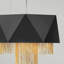 Troy 6 - Light Black Geometric Pendant-1031893574