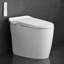 Toilettes intelligentes conformes aux normes ADA avec siège chauffant, bidet intégré, séchoir à air chaud, ouverture automatique du couvercle, télécommande, veilleuse, entraxe de 30,5 cm (12 po).