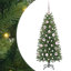  Artificial Christmas Tree with 150 LEDs Green PE and PVC-47053798-47053802