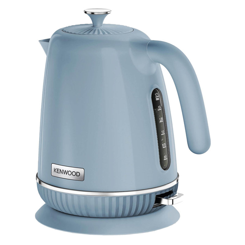 Kenwood Elegancy 1.7L Plastic Electric Tea Kettle, Grey