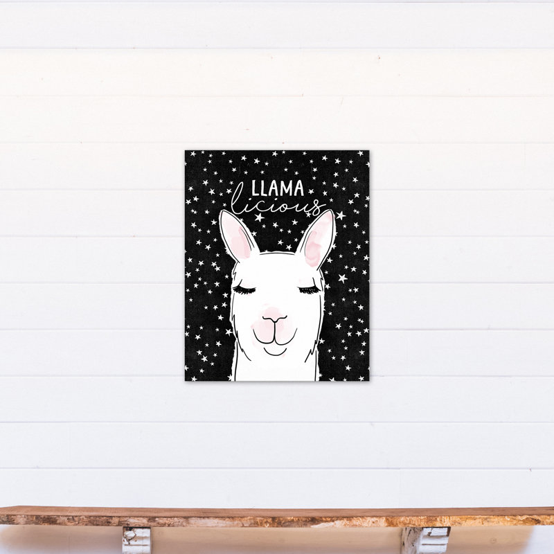 Art sur toile llama licious Sparta, H 20 po x l 16 po x P 1,25 po, Toile tendue