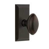 Grandeur Concealed Screw Mechanism Oval Knob with Rectangle Rosette