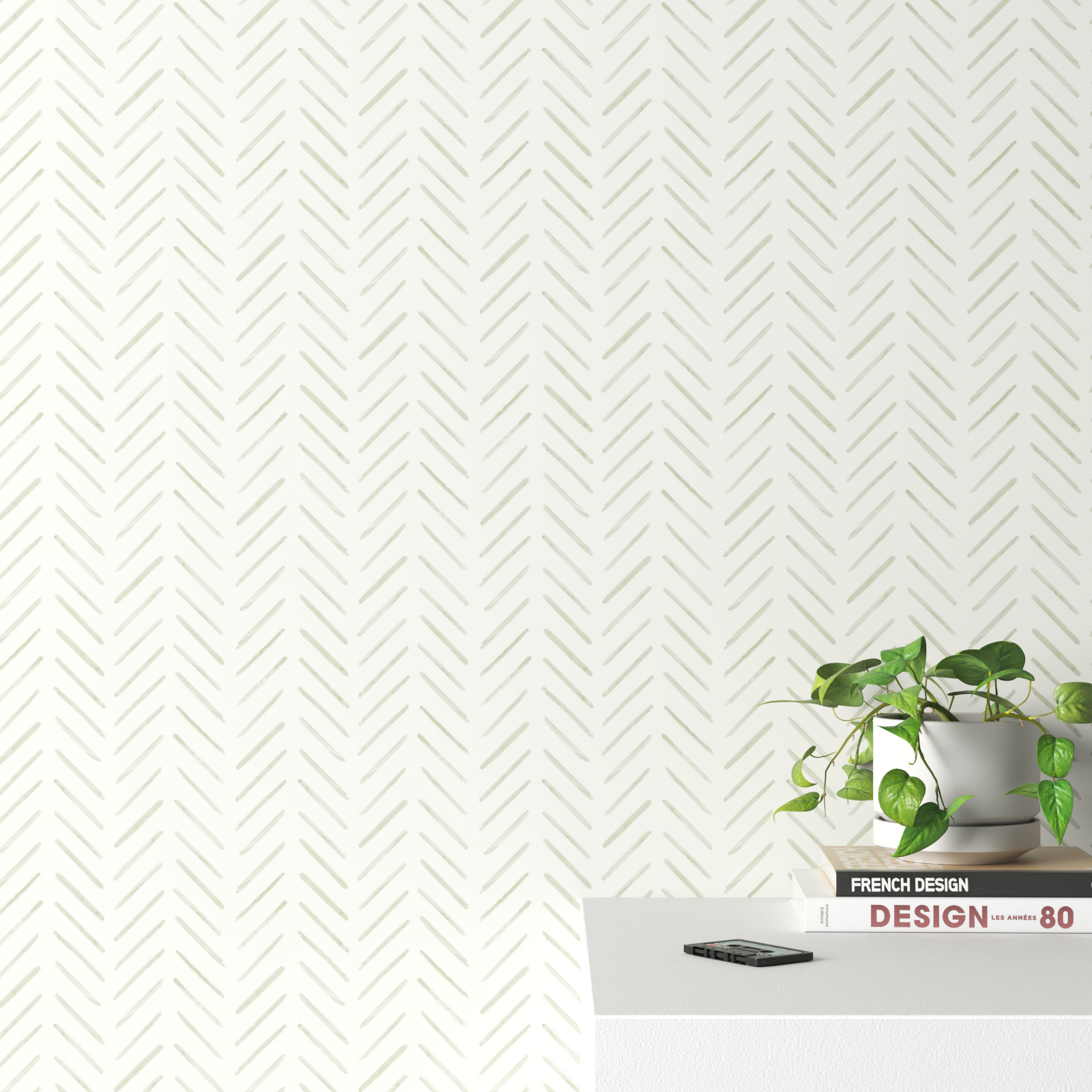 Wallpaper Roll, Off White