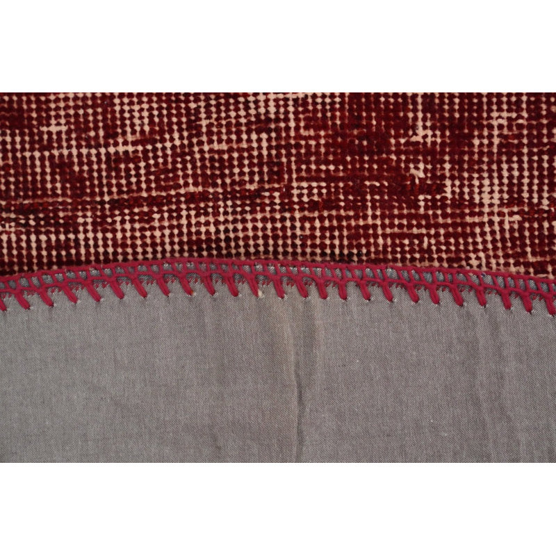 Tapis rond patiné moderne patiné 5 x 5