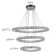 Liubomir 3 - Light Dimmable LED Geometric Chandelier