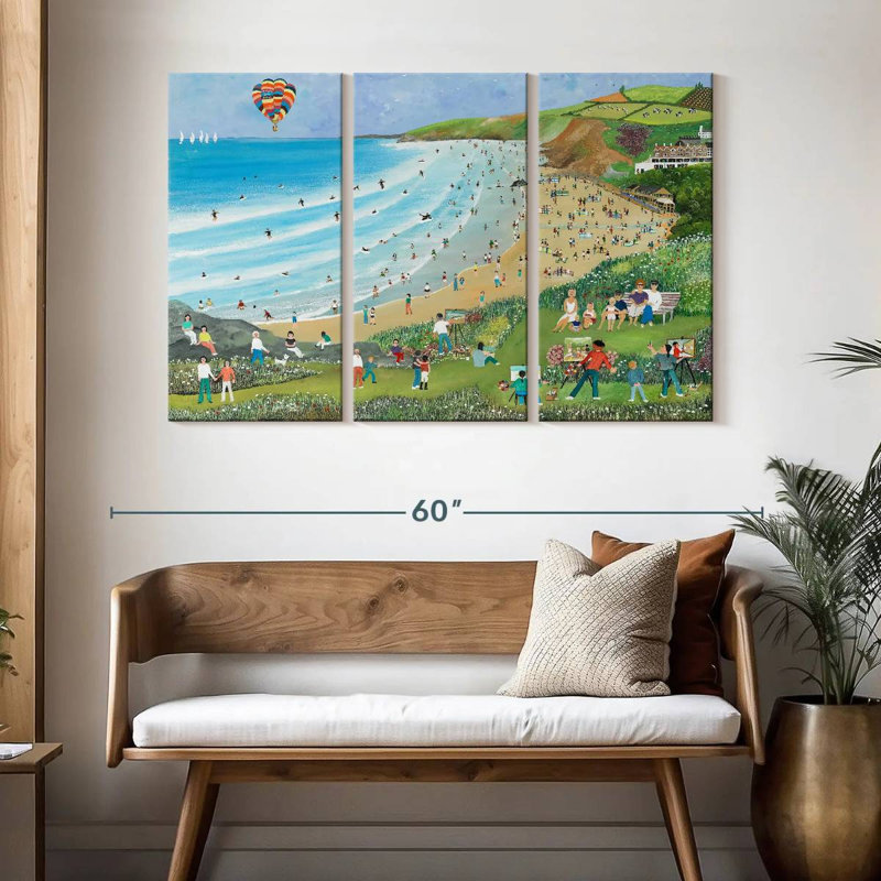 Gillard Watergate Bay Cornwall, H 32 po x l 50 po