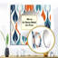 Camylah - Symphonie botanique orange et bleue I-1863345329