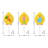 Lainee Weather Resistant and UV Resistant Animals Garden Stake