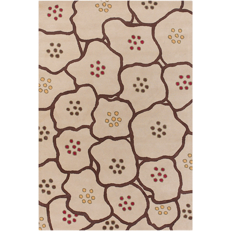 Tapis brun zone Sidney, 2 pi x 3 pi