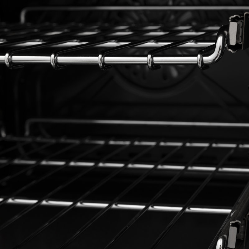 ZLINE Autograph 36" Legacy Dual Fuel Range w/ 6 Burners, Matte Black
