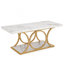 Table basse rectangulaire