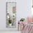 Silver Full Length Floor Mirror With 3 Color Lights: 63"X24", Brightness Options, Aluminium Frame, For Living Room 63"X24" Colors & Levels, Touch Control, Frame-507253267