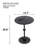 Stylish Round Metal End Table-1113959881