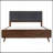 Carrington Dark Walnut Eastern Platform Bed-2044841477