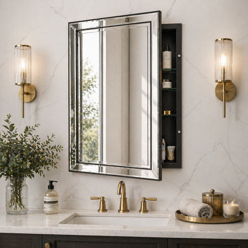 Miroir Nahun, L 22 po x H 30 po