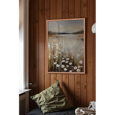 Peinture décorative encadrée