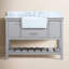 Meuble-lavabo simple 48 po avec dosseret Pelaghia-57367804