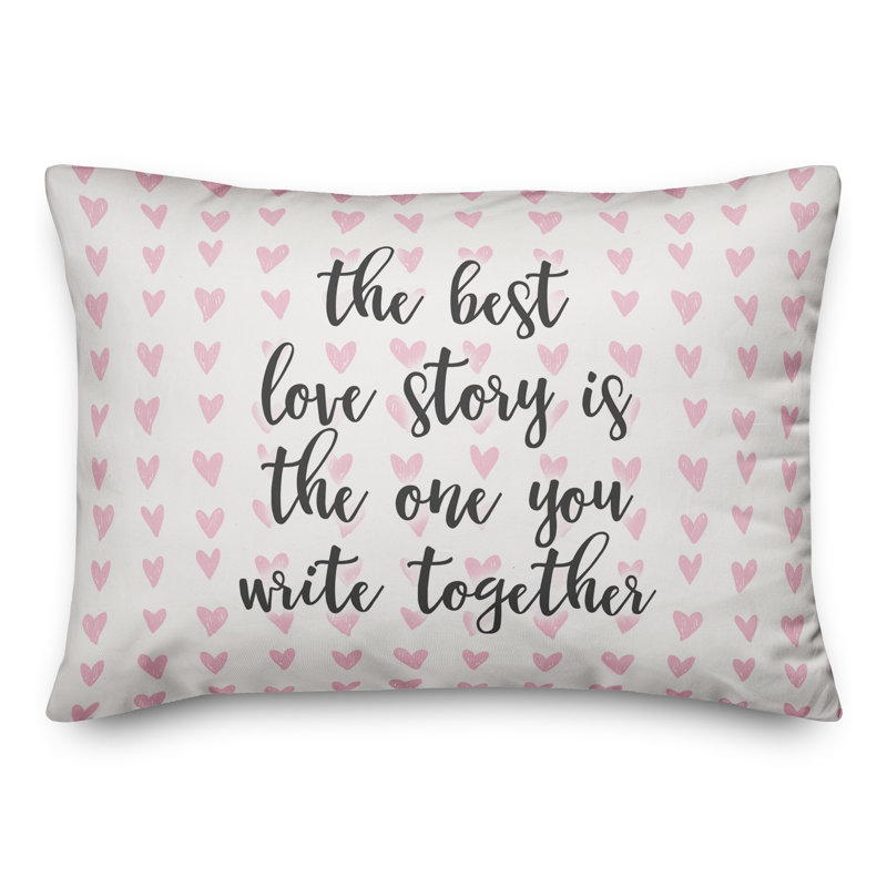  Coussin décoratif The Best Love Story