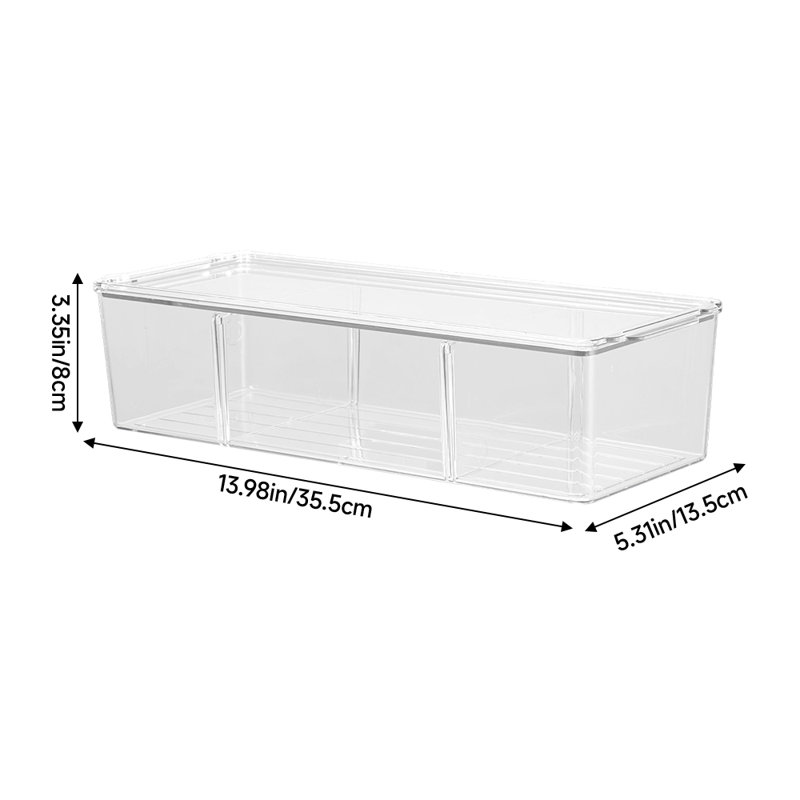 Plastic Makeup Organiser