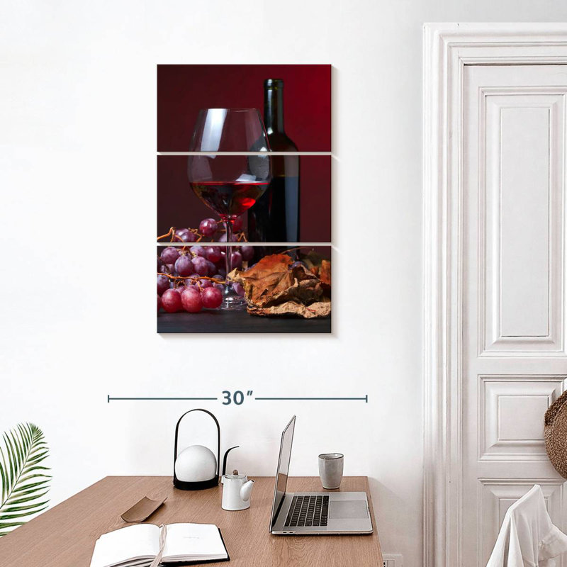 Vin rouge d'automne Yarlin, H 32 po x l 20 po