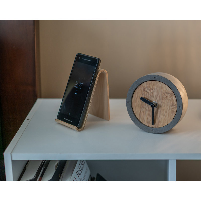 BIA Cordon Bleu Cement Table Clock