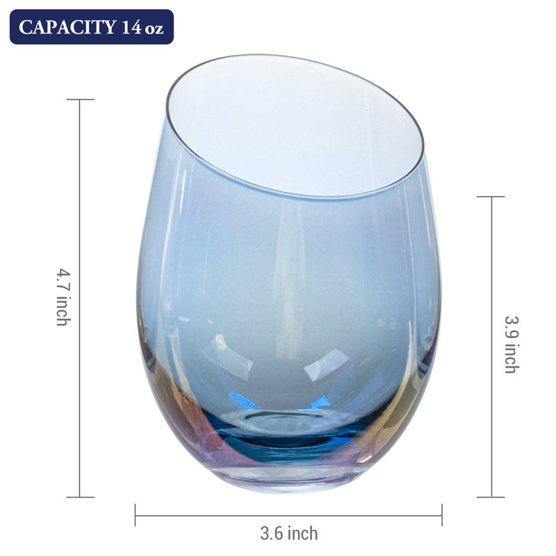 414ml Stemless WIne Glass