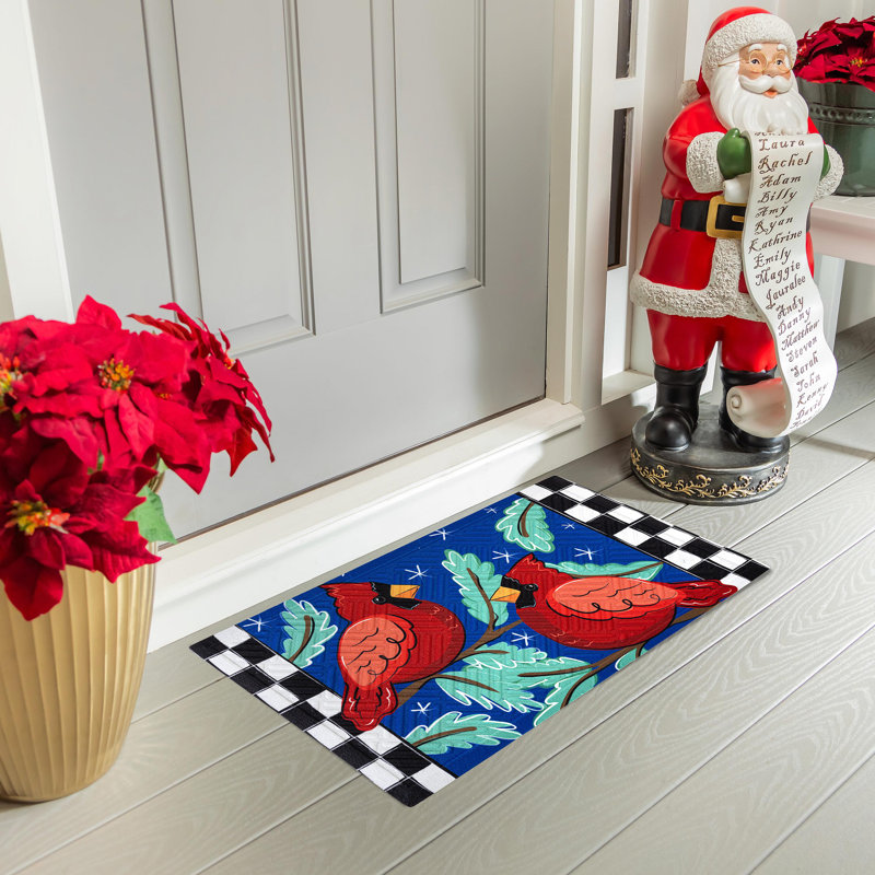 Tapis gaufré Welcome Winter Friends