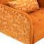 Fauteuil convertible en velours 58 po Sharnee-208374352