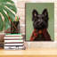  «The Scot» par Lucia Heffernan, art mural sur toile, 12 po x 16 po-645920119