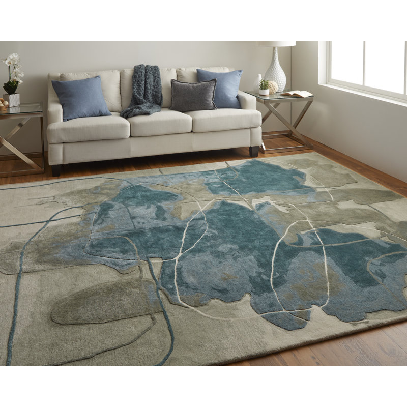 Ramiro Abstract Indoor Rug, Rectangle 5' x 8'