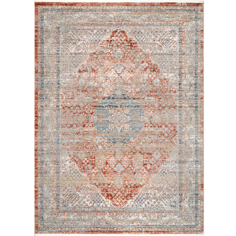Tapis oriental gris, Rectangle 4 pi x 6 pi