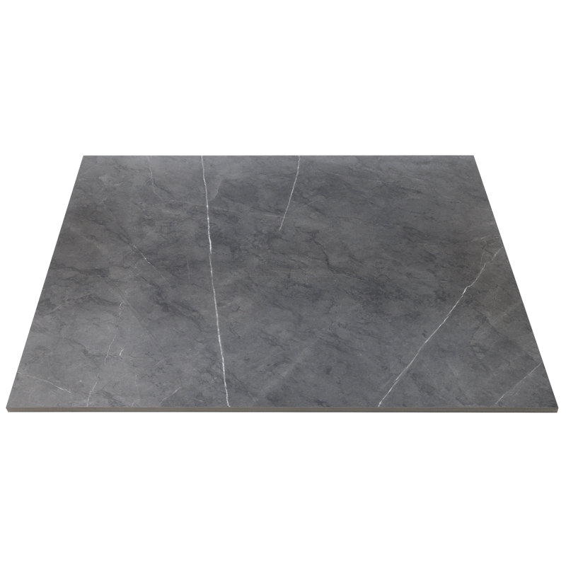Carrelage mural 24 po x 24 po, Gris foncé
