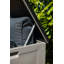 17 Stories Lanaria Water Resistant Plastic Lockable Deck Box in Grey-68245699