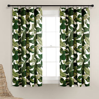 Semi Sheer Curtain Pair