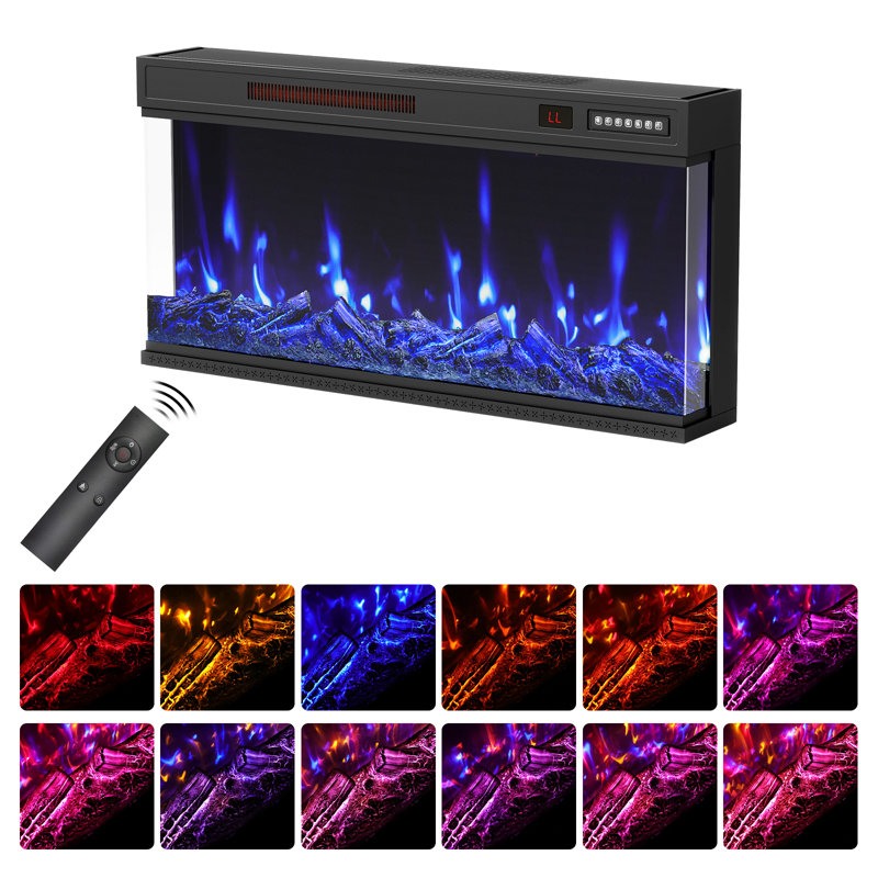 Metro Lane with 5000 BTU, 45cm H x 91cm W x 15cm D
