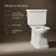 Toilette allongée deux pièces avec siphon à jupe Claude par Studio McGee, 1,6 Gpf-128974151-128974153