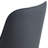 A Modern Dining Chair With Pu Leather Backrest And Metal Legs, Suitable For Kitchens, Bedrooms, And Offices-1166901048-1166901041