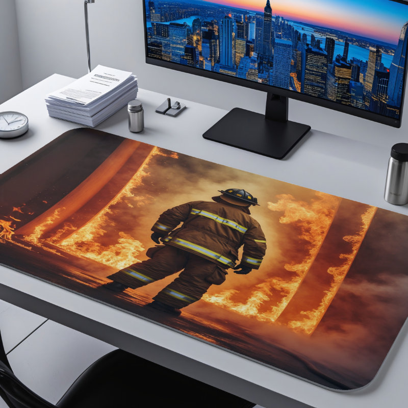 Polyester Desk Pad, 31.5x15.5