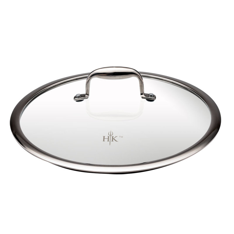 Hell’s Kitchen Tempered Glass Fry Pan Lid, 12.8"