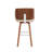 Borica 29.92" Swivel Faux Leather Bar Stool-86595147