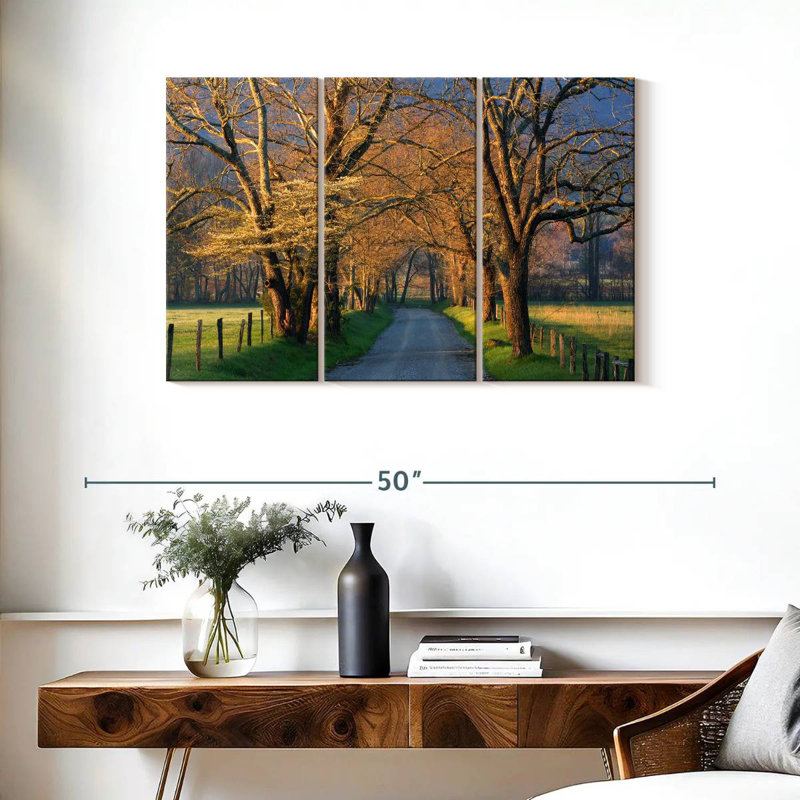 Alvord Sunset Path, 24" H x 38" W