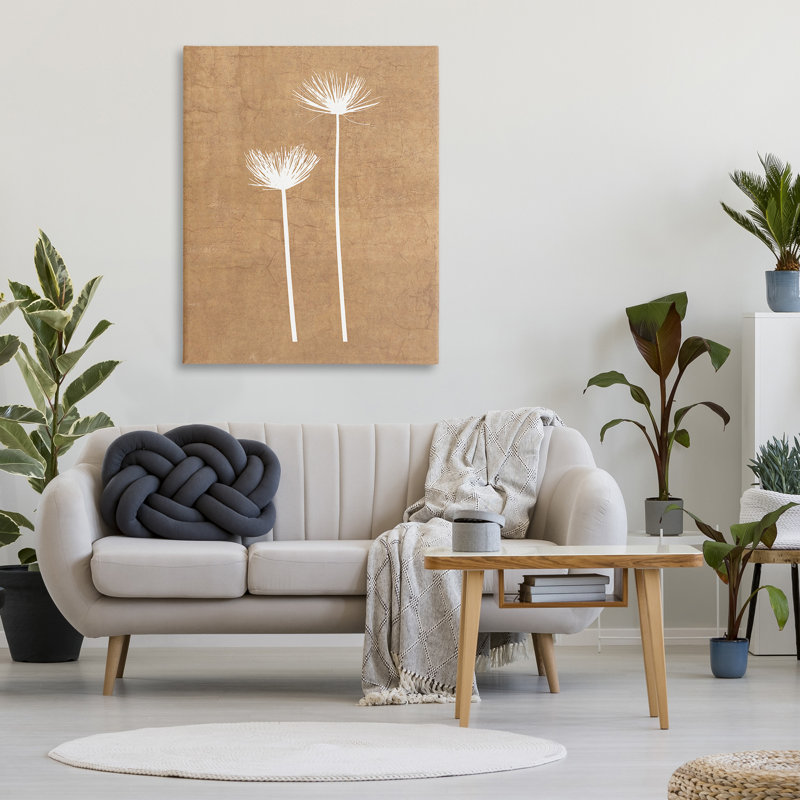 "Simple Dandelion Sprigs" par Graffitee Studios sur, H 48 po x l 36 po x P 1,5 po