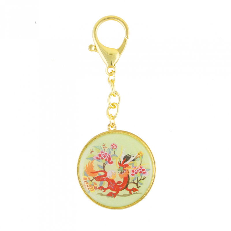 Enseigne « animal » Wish amulette-chaîne de dragon