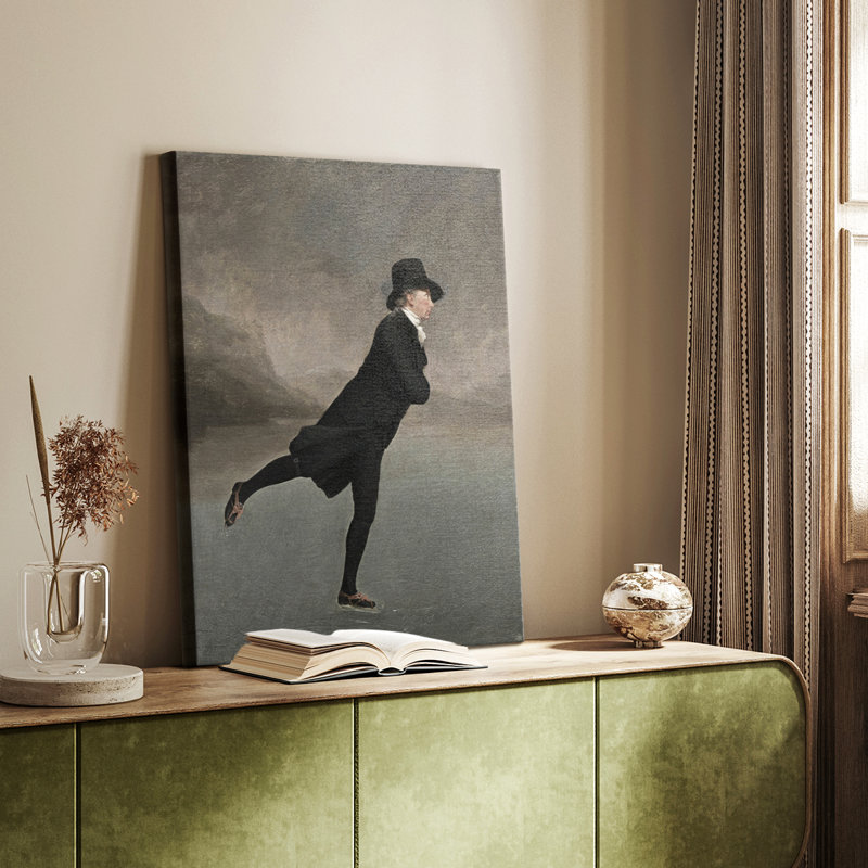 Impression de portrait rétro IV - galerie Cavas, H 48 po x l 32 po
