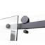 Porte de baignoire coulissante simple sans cadre à verre rapide de 3/8 po de l 56 po x H 60 po à assemblage rapide-88668303