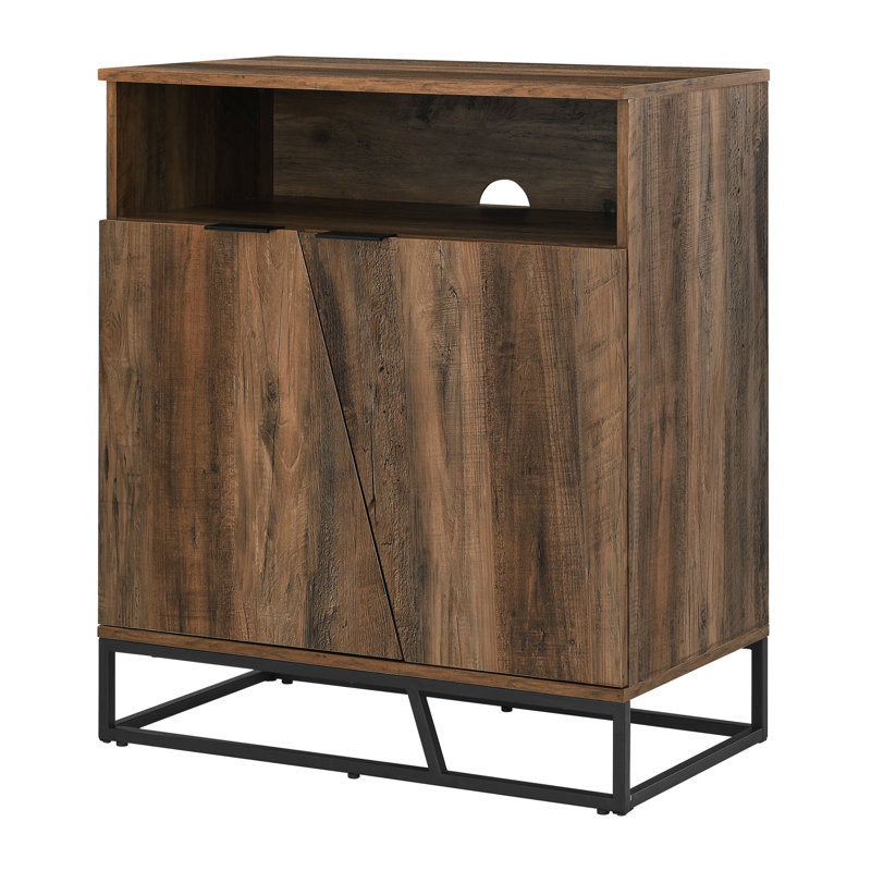 Christensen Accent Cabinet, Rustic Oak